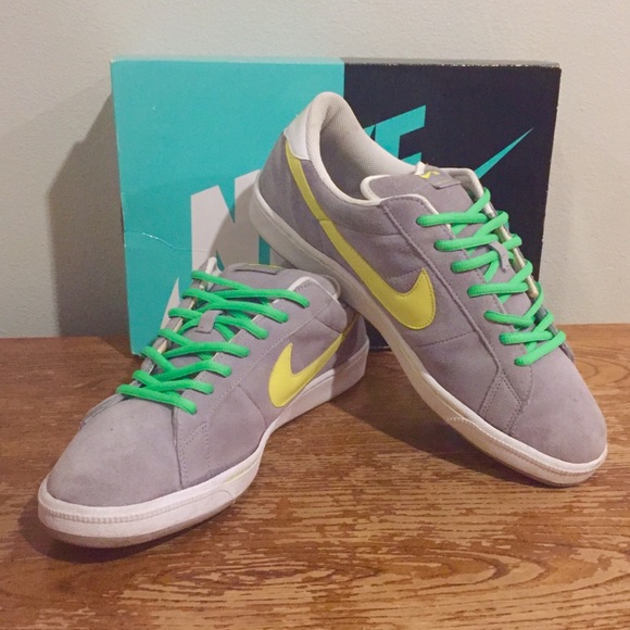 🔥🛹 Nike Sb Zoom Air Classic Steel Grey/Volt 🛹🔥 - Picture 9 of 9